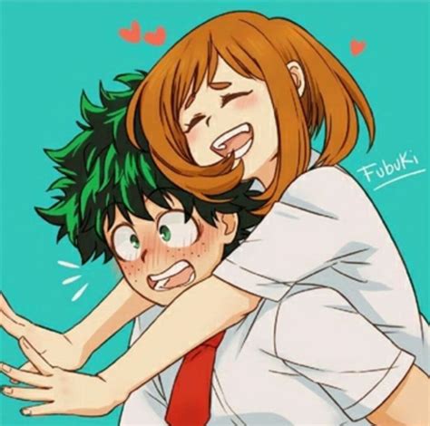 💗izuocha Pictures💚 Deku X Uraraka Day 18 Personajes De Anime Parejas De Anime Imagenes