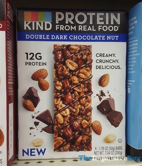 Kind Double Dark Chocolate Nut Protein Bars  The Impulsive Buy