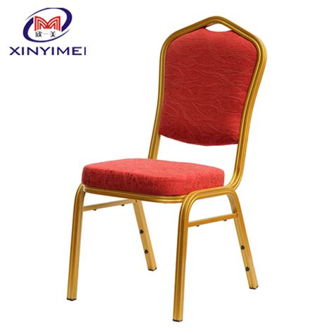 Wholesale Hotel Restaurant Metal Stacking Dining Banquet Chair China