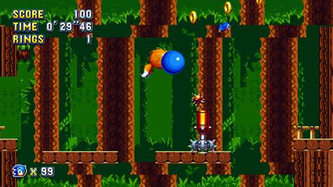 Wood Zone Sonic Mania Works In Progress