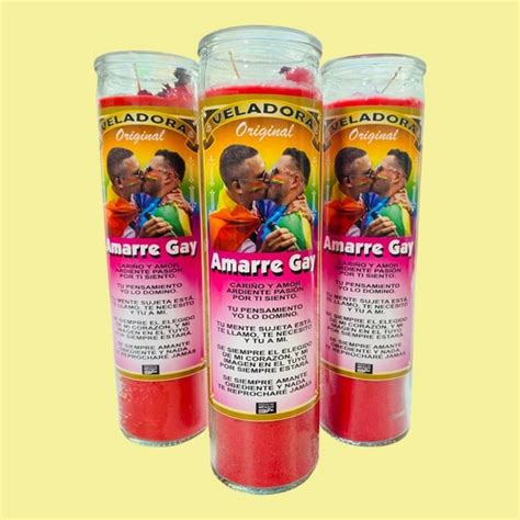 Set Of X Gay Love Bind Spell Candle Amarre Gay Veladora Preparada Love Ritua Ebay