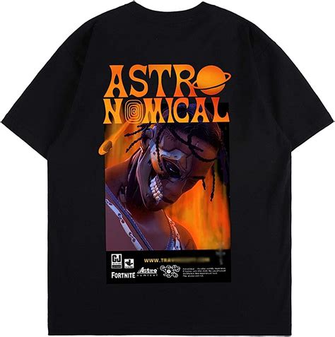 Travis Scott Astronomical T Shirts Uk Clothing