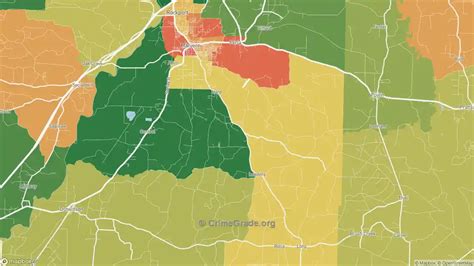 The Safest And Most Dangerous Places In Cross Roads Ar Crime Maps And