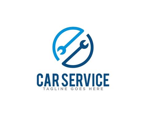 Car Service Logo Design Vector Stock Vector By Nano99 497836010