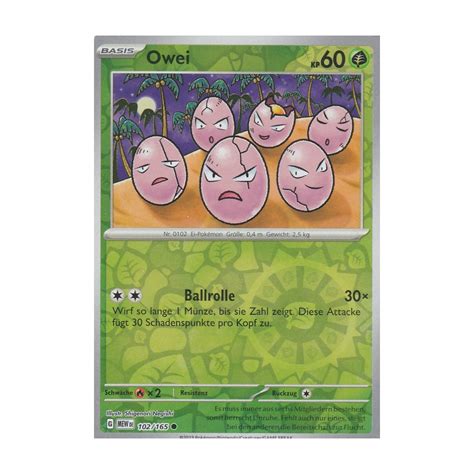 Owei Reverse Holo Mew Pokemon Karte G Nstig Kaufen