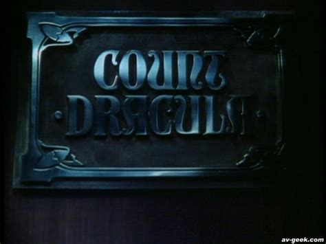 Celluloid Slammer Count Dracula 1977