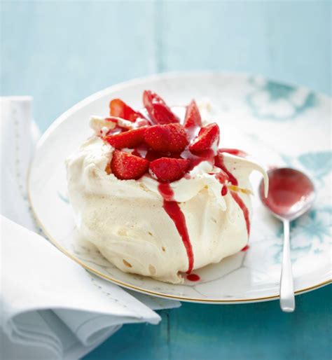 Recette Pavlova Aux Fraises Marie Claire