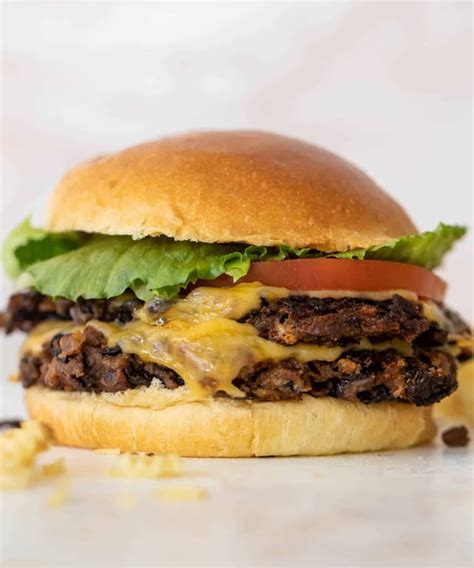 Black Bean Smashburger Punchfork