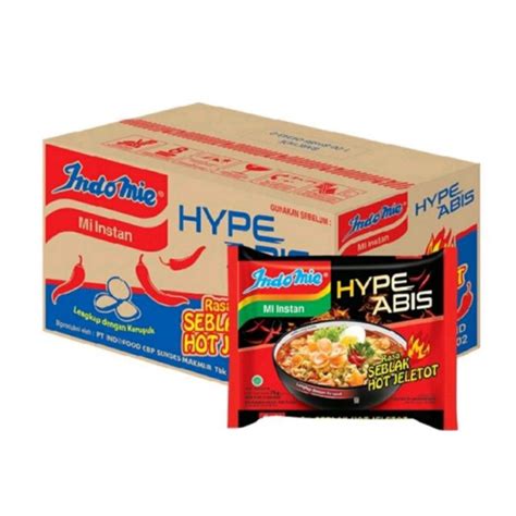 Jual Indomie Kuah Rasa Seblak Hot Jeletot Dus Isi Bungkus Shopee