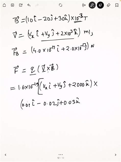 Solved A Proton Moves Through A Uniform Magnetic Field Given By B