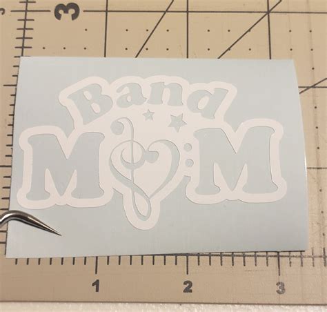 Marching Band Mom Vinyl Decal Sticker Car Window Laptop Cup Etsy