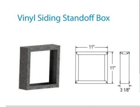 Duravent Directvent Pro Dva Bvs Vinyl Siding Standoff Box