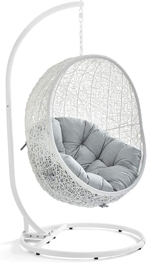 Modway Eei 2273 Whi Gry Mo Eei 2273 Whi Gry Hide Wicker Rattan Outdoor