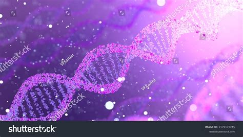 Dna Helix Structure Science Technology Structure Stock Illustration