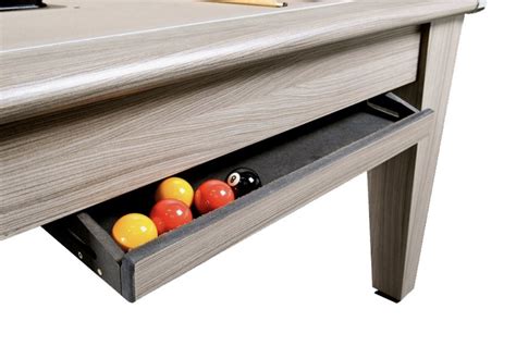 Billard Table Convertible Suprême York Bois Flotté 7 Feet