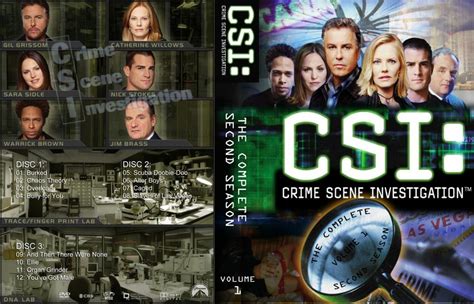 Csi Season V Tv Dvd Custom Covers Csi The Complete Second