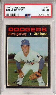 O Pee Chee Baseball Steve Garvey Rc Psa Dodgers Ebay