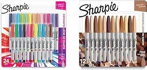 Amazon SHARPIE Color Burst Permanent Markers Ultra Fine Point