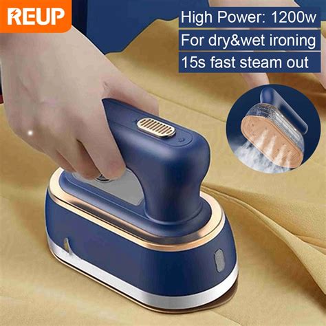 Reup Portable Garment Steamers Steam Iron For Clothes Wet Dry Hand Held