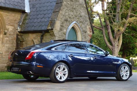 Midnight Black Jaguar Xj