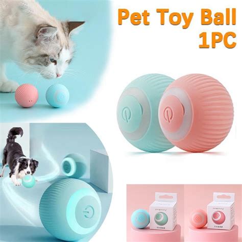 Cheap Smart Electric Cat Ball Toys Automatic Rolling Cat Toys For Cats