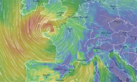 Tempesta In Arrivo Sulleuropa In Francia E Spagna è Allerta Meteo