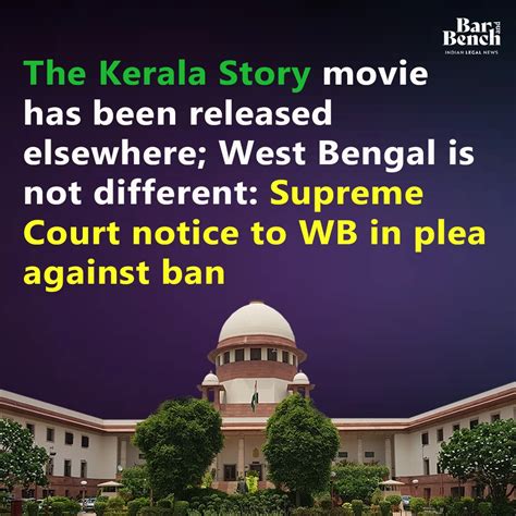 Bar And Bench On Twitter The Kerala Story Movie Has Been Released Elsewhere West Bengal Not