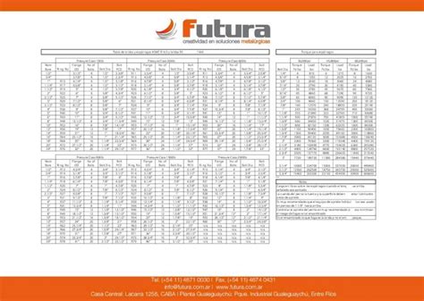 Pdf Tabla De Bridas Asme B Dimensi N De Esp Rragos Y Radio