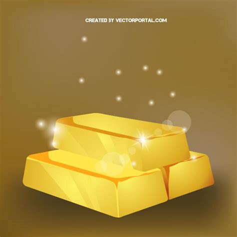 Gold Bars Graphics Ai Royalty Free Stock SVG Vector