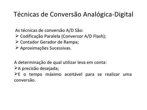 Conversores Analógico Digital