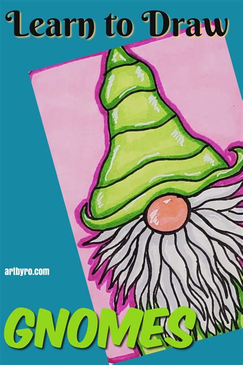 How To Draw A Gnome Step By Step Artofit