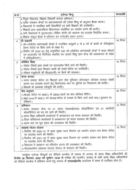 बेसिक शिक्षा के अन्तर्गत कार्यक्रमों गतिविधियों की समीक्षा बैठक के संबंध में। प्राइमरी का