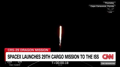 Spacex Launches 29th Cargo Mission To The Iss Cnn