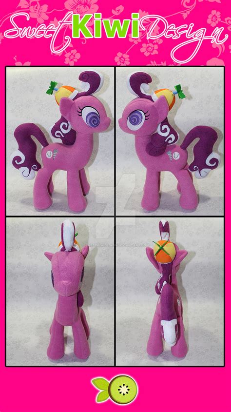 Screwball MLP Plush by SweetKiwiDesign on DeviantArt