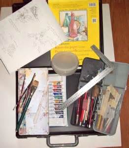 Tips for Sketching With Pencil and Watercolor » Art Center Information