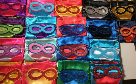 Bundle Set Of Assorted Colored Capes With Or Without Satin Or