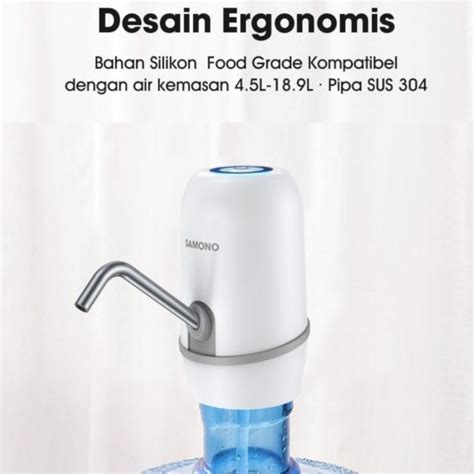 Jual Pompa Air Galon Elektrik Samono SW CQ03 Dispenser Galon Air