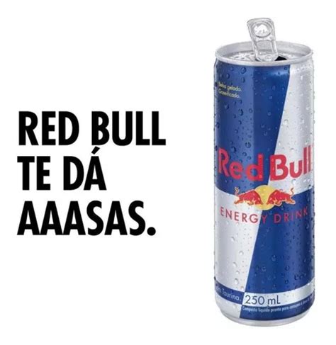 Energ Tico Red Bull Te D Asas Energy Drink Ml Latas Frete Gr Tis