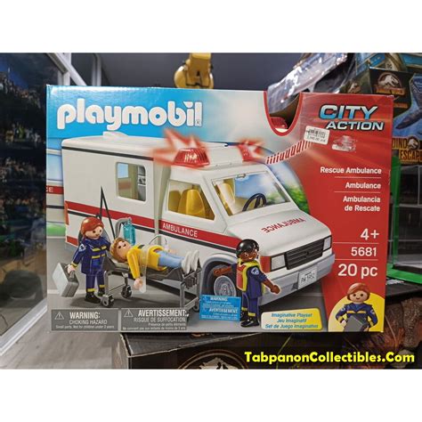 2015 07 Playmobil 5681 Ambulance With Flashing Lights Shopee Thailand