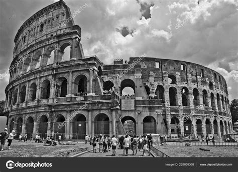 Colosseum Black And White