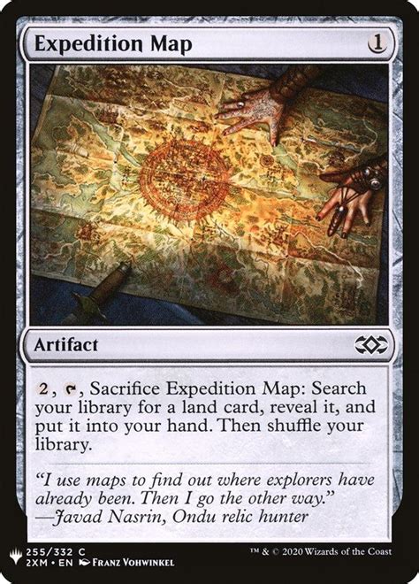 Expedition Map Mystery Booster The List Card Kingdom