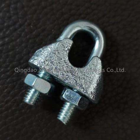 China Casting Fitting Malleable Steel Din Wire Rope Clip Wire Rope