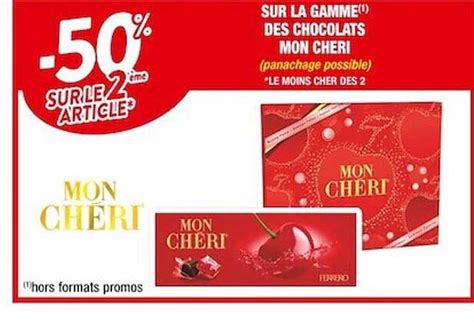 Promo La Gamme Des Chocolats Mon Ch Ri Chez Cora Icatalogue Fr