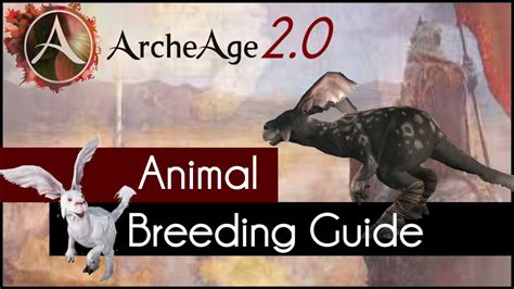 Archeage 20 Yata And Bear Breeding Youtube