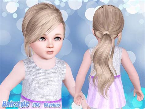 Sims 4 Toddler Hair Cc Cute Azmsa