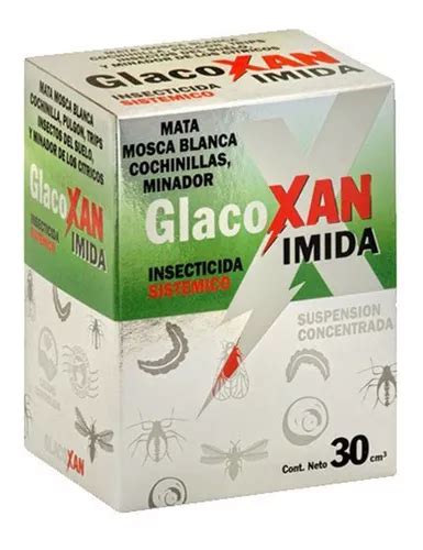 Insecticida Glacoxan Imida 30 Cc Mosca Blanca Cochinillas MercadoLibre