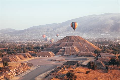 Balloon Ride Teotihuacan Mexico City On Secret Trails