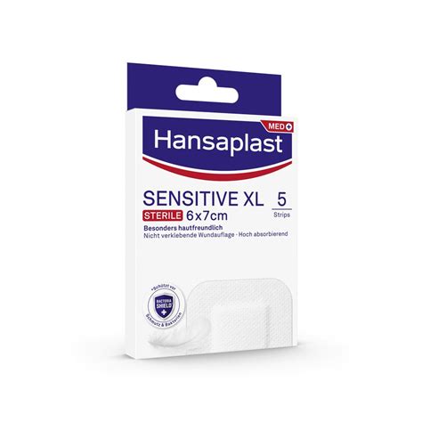 Hansaplast Sensitive Xl 6 X 7 Cm 5 St Shop Apotheke At