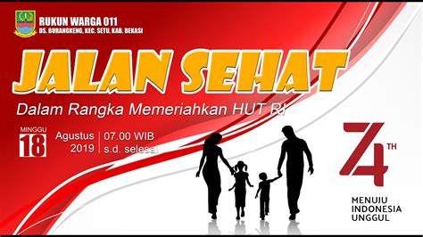 Download Logo Jalan Sehat Agustusan 54 Koleksi Gambar
