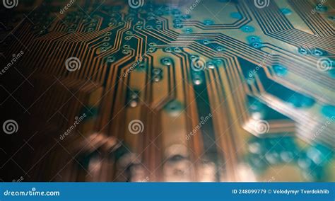 Circuit Board Electronic Motherboard Digital Engineering Concept Hi